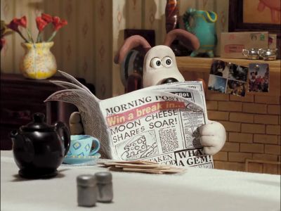 Cracking toast Gromit - The Wrong Trousers