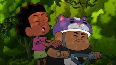 [Craig chuckles]
[grunting] - Craig Before the Creek