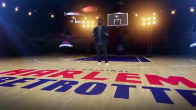 CRAIG: WHETHER SHE'S TORCHING
OPPONENTS OR TORCHING CALORIES, - Harlem Globetrotters: Play It Forward
