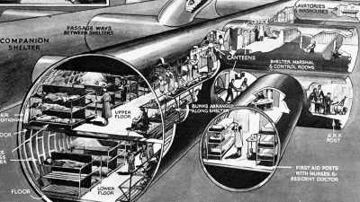 Crammed with bunk beds, canteens and washing facilities, - The Buildings That Fought Hitler