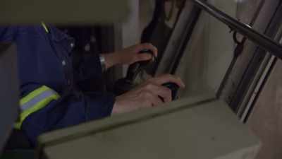 Crane operator will pick
it all up, drop into the
boiler, thousand degrees, - To Catch a Smuggler