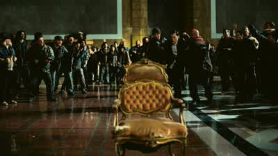 Order! This is a mistake! Where is Bane? There's been no mistake, Mr. Stryver. You are Philip Stryve - The Dark Knight Rises