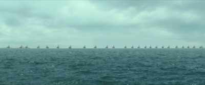 Crane wing formation. As expected. - Hansan: Rising Dragon