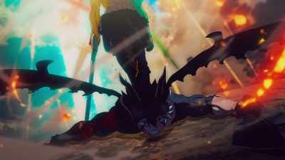 Crap! My Black form is coming undone! - Black Clover: Sword of the Wizard King