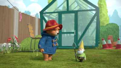 -[crash]
-[funny music] - The Adventures of Paddington