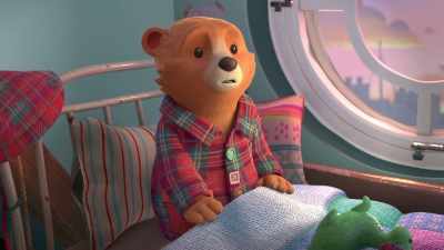 -[crash]
-[gasps] - The Adventures of Paddington