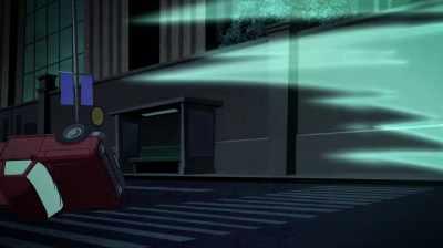 - (CRASHING)
- (SCREAMING) - Justice League Action