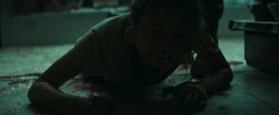 Crawling on the floor,
like an animal. - Night of the Hunted