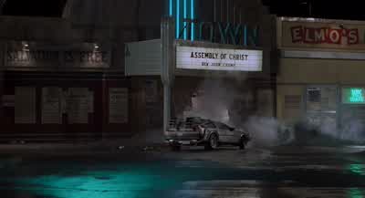 Crazy drunk driver - Back to the Future