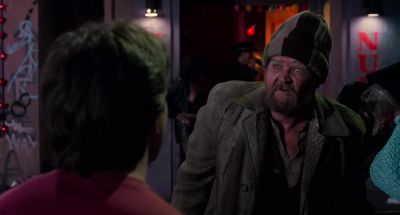 Crazy drunk pedestrians - Back to the Future Part II