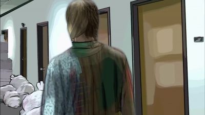 Crazy job they gave me - A Scanner Darkly