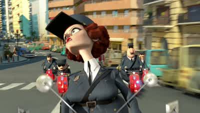 Crazy woman gaining! - Madagascar 3: Europe's Most Wanted