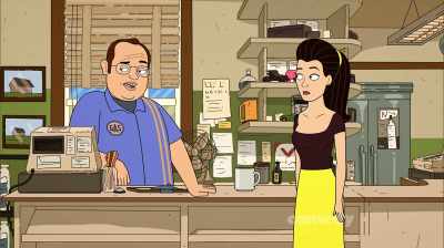 [creaking] - Corner Gas Animated
