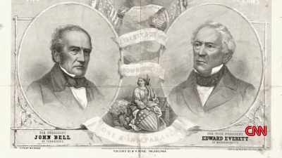 CREATES WHAT IS CALLED THE
CONSTITUTIONAL UNION PARTY, AND - Lincoln: Divided We Stand