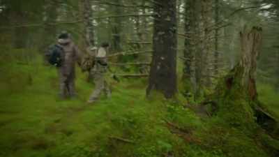 [ Creature growls,
man screaming ] - The Alaska Triangle