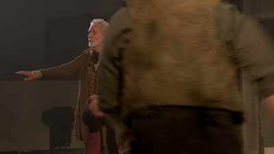 CREATURE: Mmmm...
(AGATHA SCREAMS) - Great British Theatre