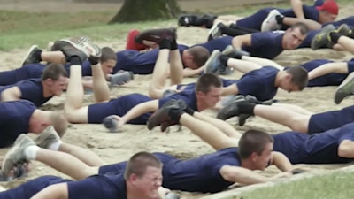 - [creepy dramatic music continues]
- [soldiers hut] - Shiny Happy People: Duggar Family Secrets