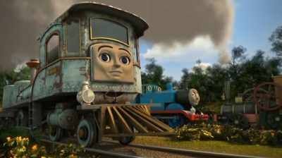-[creepy whisper] Invisible!
-[Thomas gasps] - Thomas & Friends: Journey Beyond Sodor