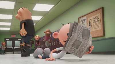 "Creighton the Curious Student." - Diary of a Wimpy Kid