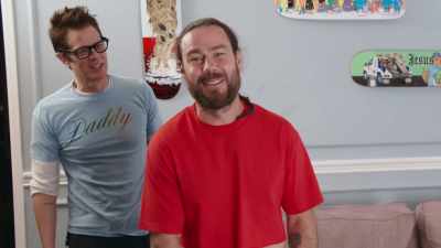 [crew chuckling] - Jackass Forever