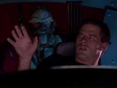 Crichton. There's no
one else aboard. - Farscape