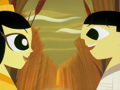 (CRICKET CHIRPS) - Samurai Jack