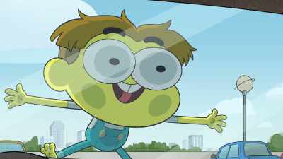 Cricket! Throwing yourself
against stuff is not safe, son. - Big City Greens the Movie: Spacecation