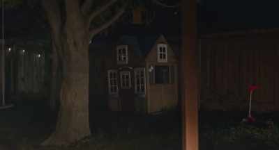 (Crickets chirping) (Distant dog barking) - Haunted Valley