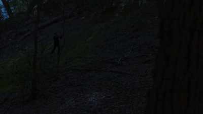 (crickets chirping)
(dramatic music) - Wolf Mountain