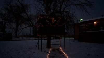 [Crickets chirping] - Merry Birthday, Happy Christmas