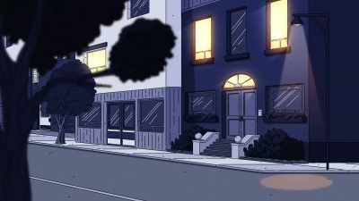 [crickets chirping] - Hilda