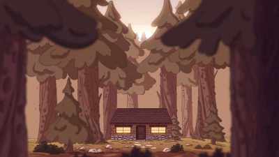 [crickets chirping] - Hilda