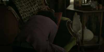 CRIES OUT, CHAIR CLATTERS - The Pact