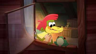 [croaks] - Arlo the Alligator Boy