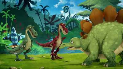 Cror and Totor aren't small
problems, they're big ones! - Gigantosaurus