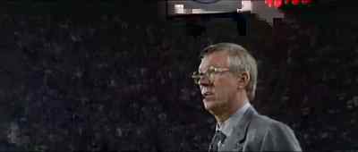 Cross deflected,
out for a corner. - Sir Alex Ferguson: Never Give In