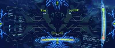 Crossing atmospheric layers. - Blue Beetle