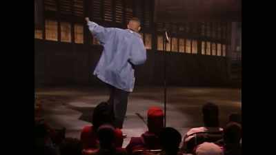 Crowd was a definite
hip-hop crowd, - Right to Offend: The Black Comedy Revolution