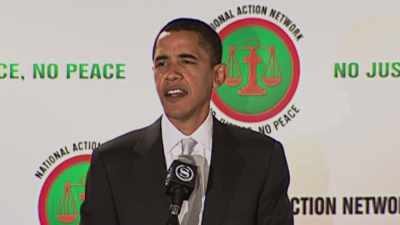 -(CROWD APPLAUDING)
-I am mindful - Obama: In Pursuit of a More Perfect Union