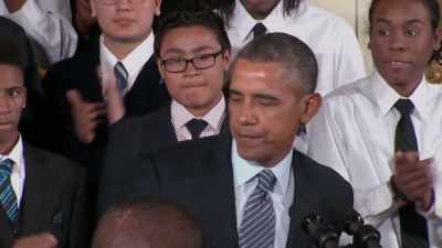 (CROWD APPLAUDS) - Obama: In Pursuit of a More Perfect Union