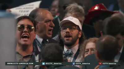 [crowd booing] - The Accidental President