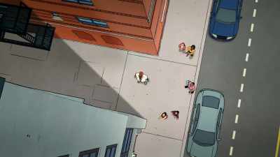 -[crowd] Bye!
-[crowd applauding] - Your Friendly Neighborhood Spider-Man