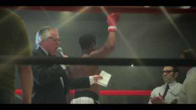 CROWD: (CHANTING)
Ali! Ali! Ali! Ali! Ali! - Fight Night: The Million Dollar Heist
