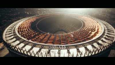 [crowd chanting] - Colosseum