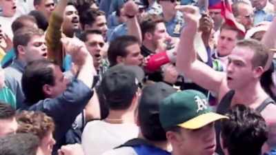 (crowd chanting) - Truth and Lies: The Last Gangster