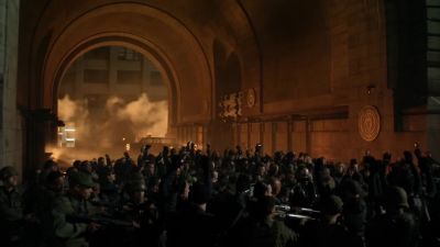 CROWD [chanting]:
We are Gotham! - Gotham