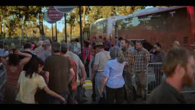 [crowd chatter,
indistinct announcements] - The Commons