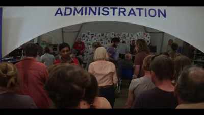 [crowd chatter,
muffled announcements] - The Commons