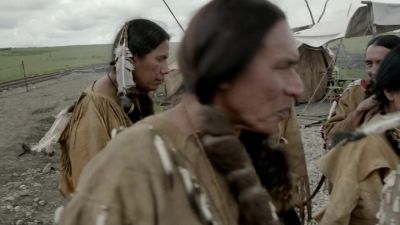 [crowd chatter] - Hell on Wheels