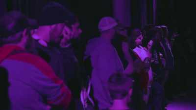(crowd chattering) - The Wrestlers